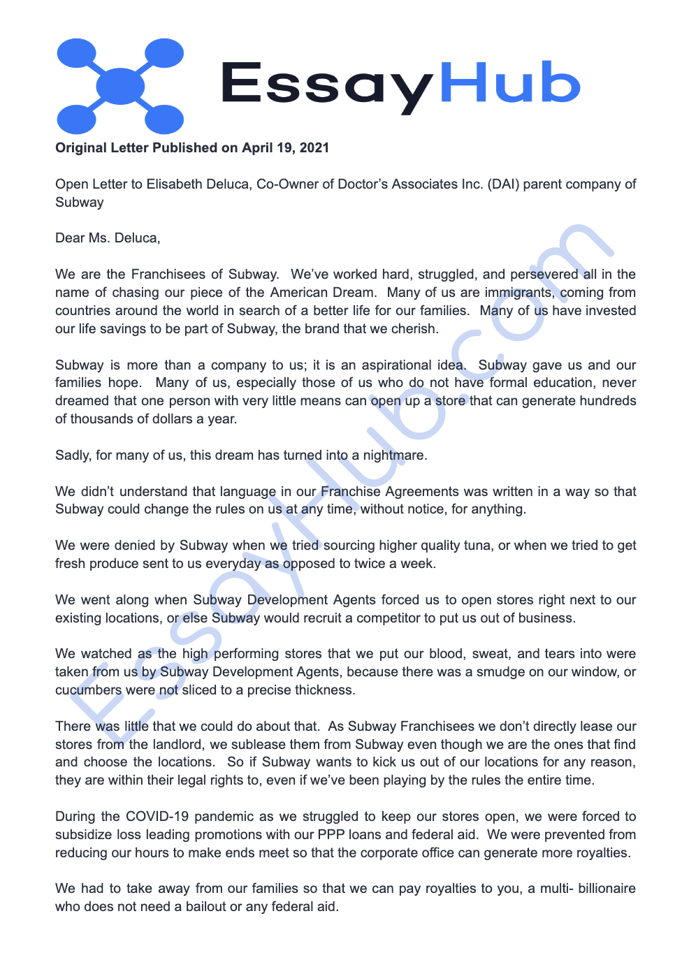 How to Write an Open Letter Everything You Need to Know.